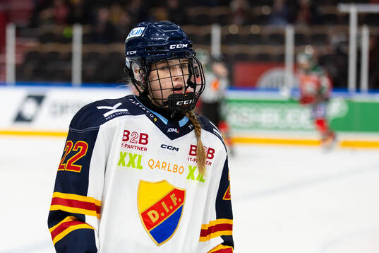 Djurgårdens Tereza Plosova deppar