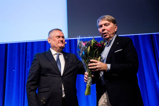 Malmö FFs ordförande Anders Pålsson och valberedningens