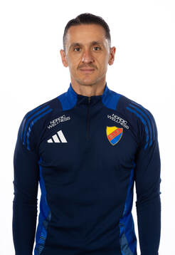 Djurgårdens målvaktstränare Nikos Gkoulios