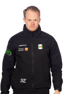 Varbergs fystränare Sebastian Eriksson