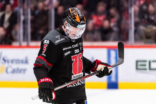 Örebros Gustav Backström deppar