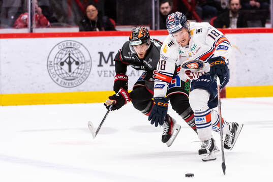 Örebros Mathias Bromé och Växjös Marcus Sylvegård