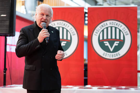 Frölundas  ordförande Mats Grauers