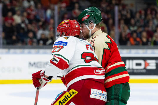 Frölundas Christian Folin och MoDos Niklas Folin
