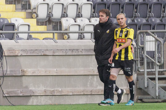 BK Häckens Ali Youssef med skada