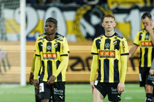BK Häckens Julius Lindberg deppar