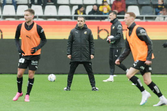 BK Häckens huvudtränare Paco Johansen