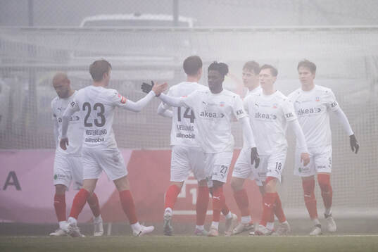 Helsingborgs Anton Nilsson jublar
