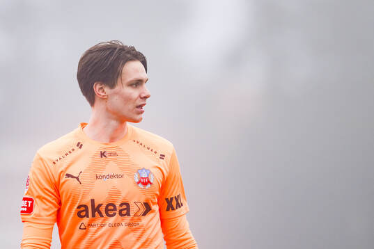 Helsingborgs målvakt Nils Arvidsson