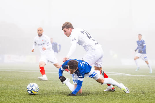 Trelleborgs Armin Culum och Helsingborgs Daniel Bergman