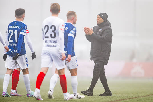 Helsingborgs tränare Kleber Saarenpää