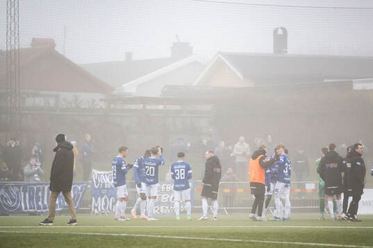 Trelleborgs spelare tackar sina supportrar