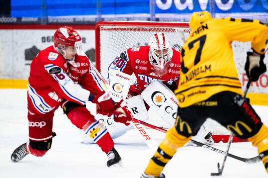Timrås målvakt Jacob Johansson