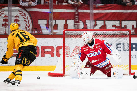 Timrås målvakt Jacob Johansson