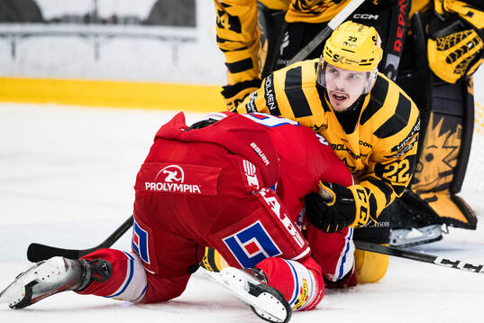 Skellefteås Jonathan Johnson och Timrås Erik Andersson