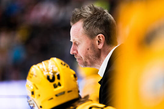 Skellefteås tränare Robert Ohlsson deppar