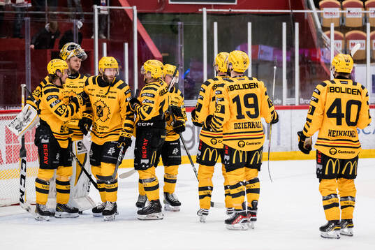 Skellefteås spelare jublar