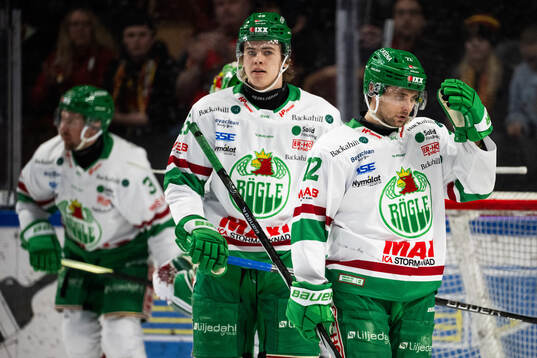 Rögles Axel Hurtig och Daniel Zaar deppar