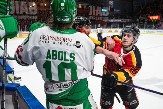 Rögles Rodrigo Abols och Luleås Pontus Andreasson