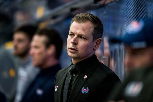 Oskarshamns tränare Martin Filander