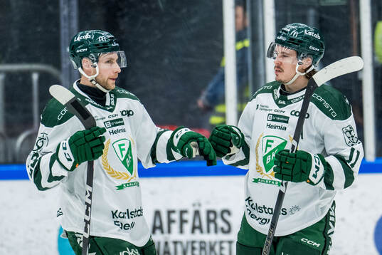 Färjestads Joakim Nygård jublar