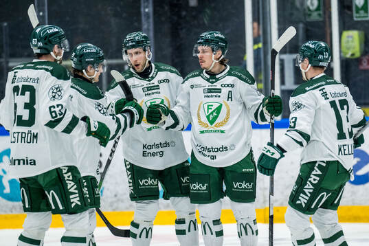 Färjestads Joakim Nygård jublar