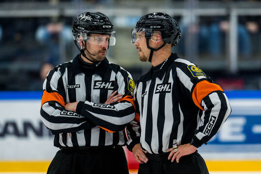 Domare Andreas Harnebring och Domare Johan Magnusson