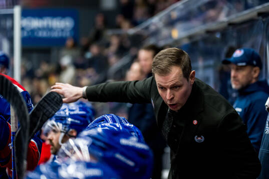 Oskarshamns tränare Martin Filander