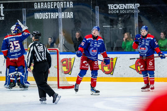 Oskarshamns Lukas Pilö deppar