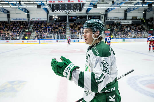 Färjestads Joakim Nygård jublar