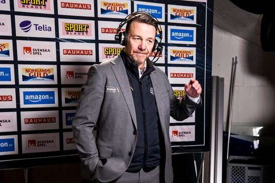 Leksands tränare Charles Berglund
