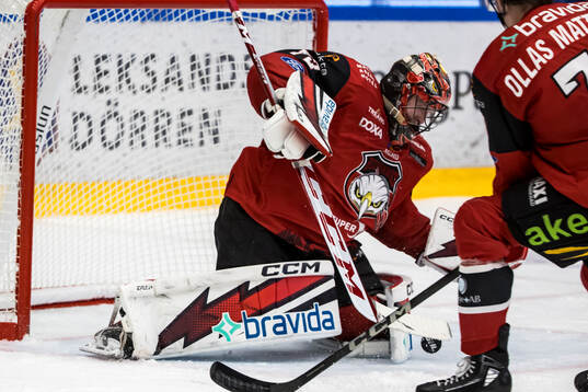 Malmö Redhawks målvakt Daniel Marmenlind