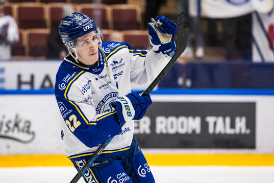 Leksands Lukas Vejdemo utsedd till matchens krigare