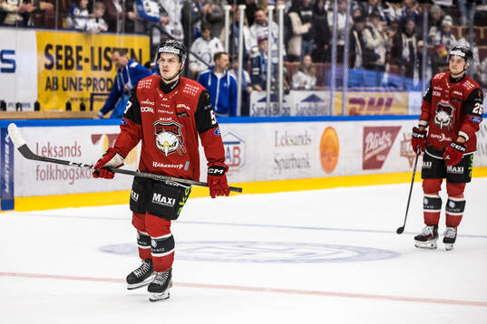 Malmö Redhawks Albert Sjöberg deppar