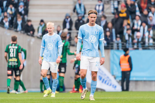 Malmö FFs Erik Botheim deppar