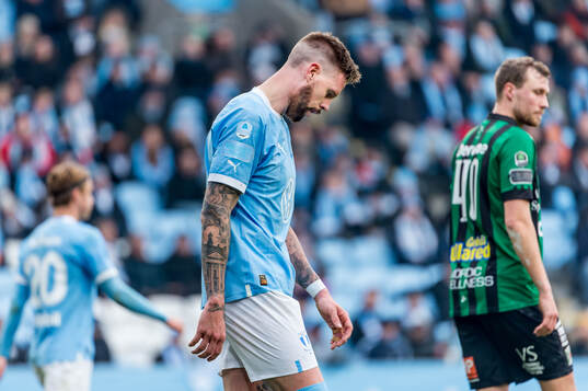 Malmö FFs Pontus Jansson deppar
