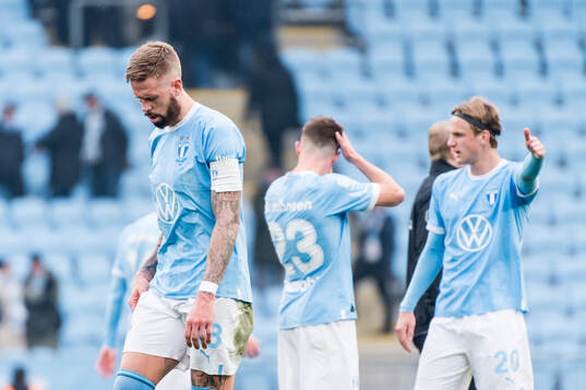 Malmö FFs Pontus Jansson deppar
