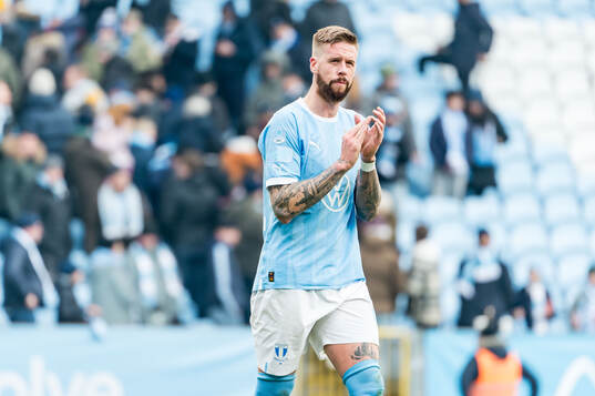Malmö FFs Pontus Jansson deppar