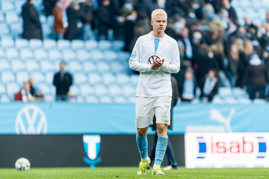 Malmö FFs Otto Rosengren deppar
