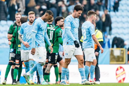 Malmö FFs Stefano Vecchia deppar