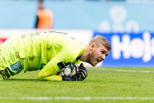 Varbergs målvakt Fredrik Andersson