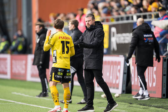 Elfsborgs manager Jimmy Thelin