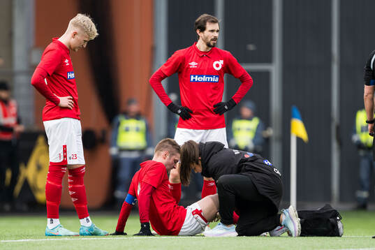 Degerfors Johan Mårtensson skada
