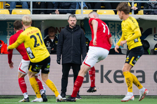 Elfsborgs manager Jimmy Thelin
