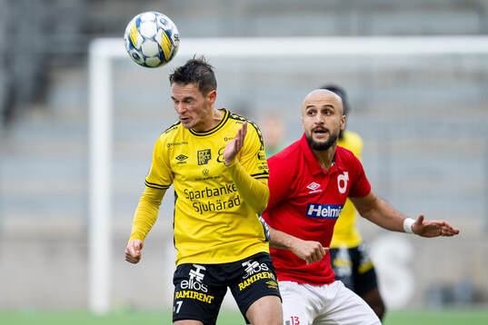 Elfsborgs Jens Jakob Dyhr Thomasen och Degerfors Pashang