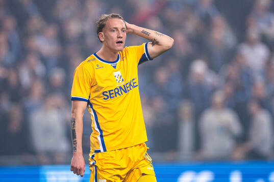 IFK Göteborgs Sebastian Hausner deppar