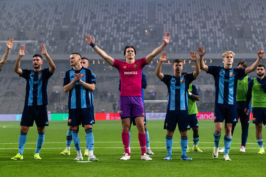 Djurgårdens Besard Sabovic, Piotr Johansson, målvakt
