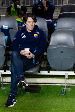 Djurgårdens tränare Thomas Lagerlöf