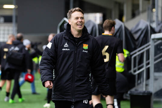 GAIS huvudtränare Fredrik Holmberg