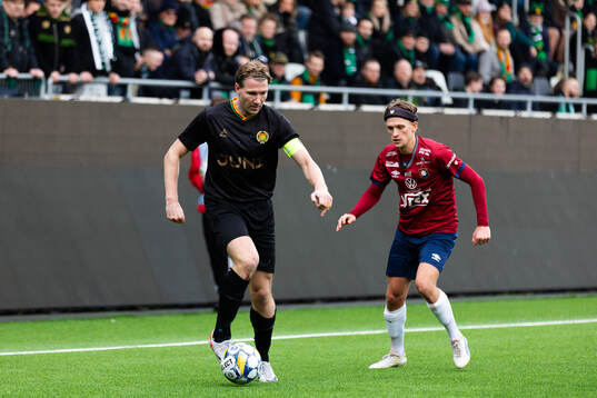 GAIS August Wängberg och Örgrytes Charlie Vindehall